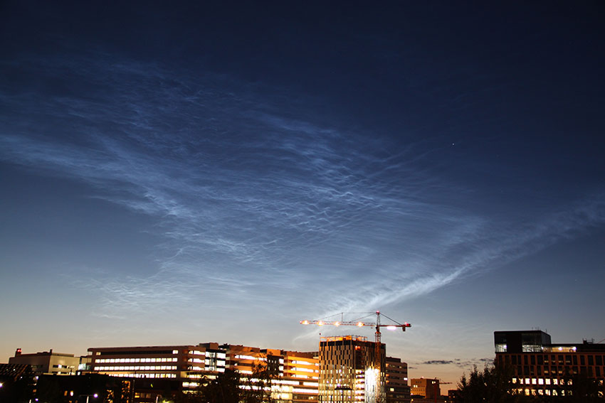 Noctilucent clouds #1
